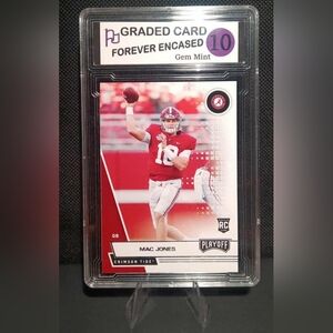 2021 Chronicles Playoff Draft Picks Mac Jones Rookie RC #387 Patriots